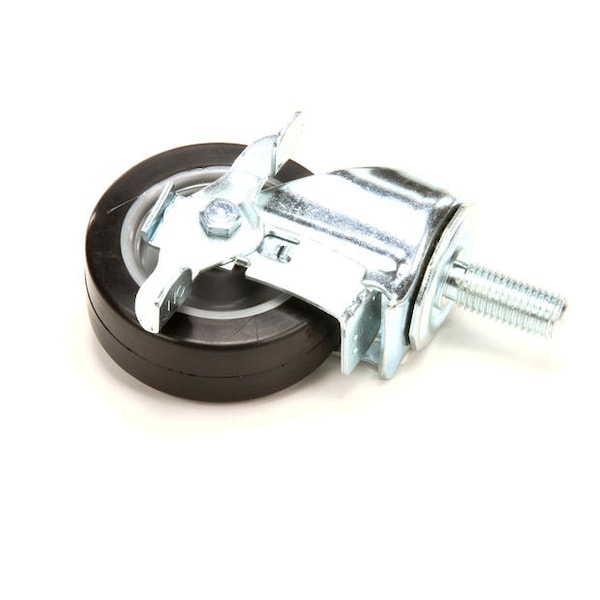 Caster With Brake 4In-3/4 X 10 Bl